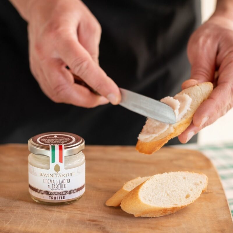 crema di lardo al tartufo