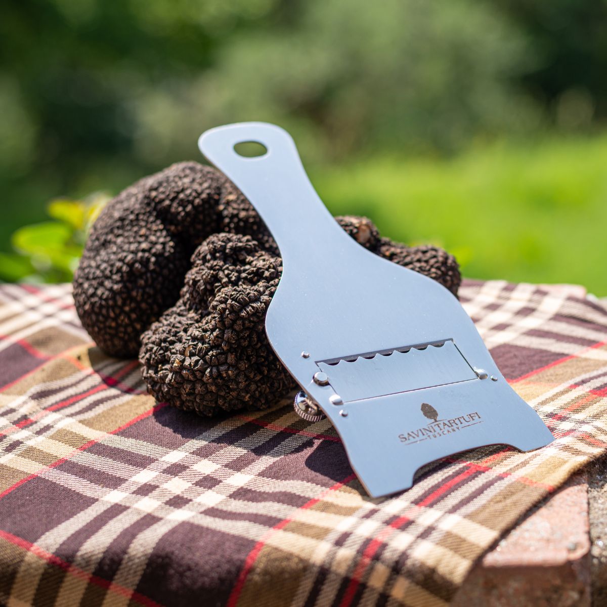 Stainless steel truffle slicer - Savini Tartufi