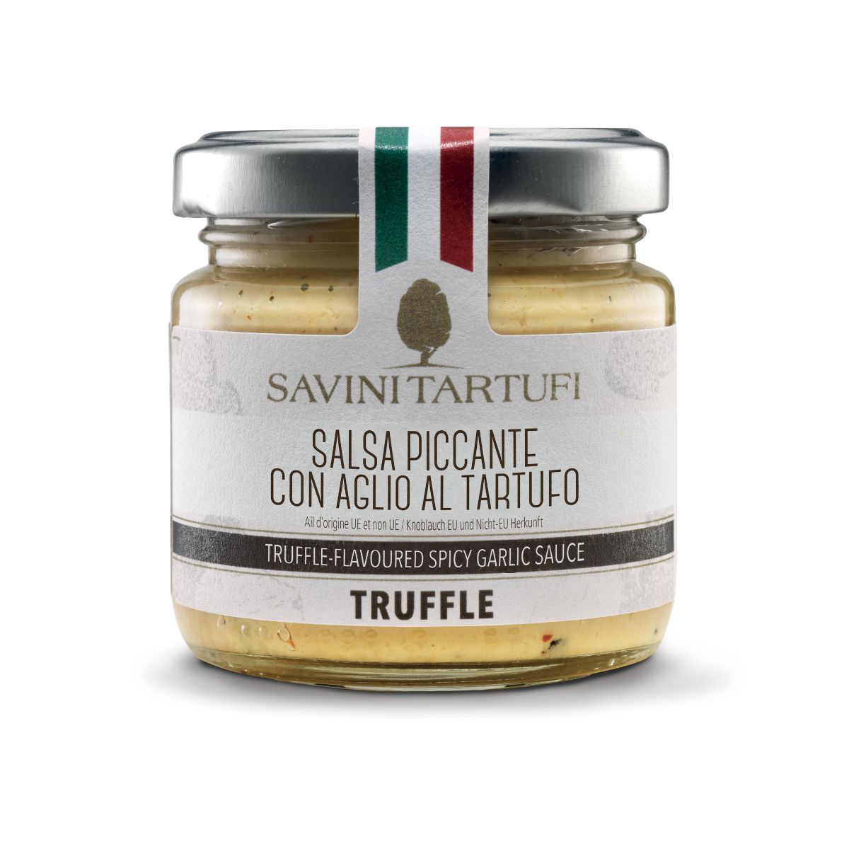 Salsa piccante con aglio al tartufo